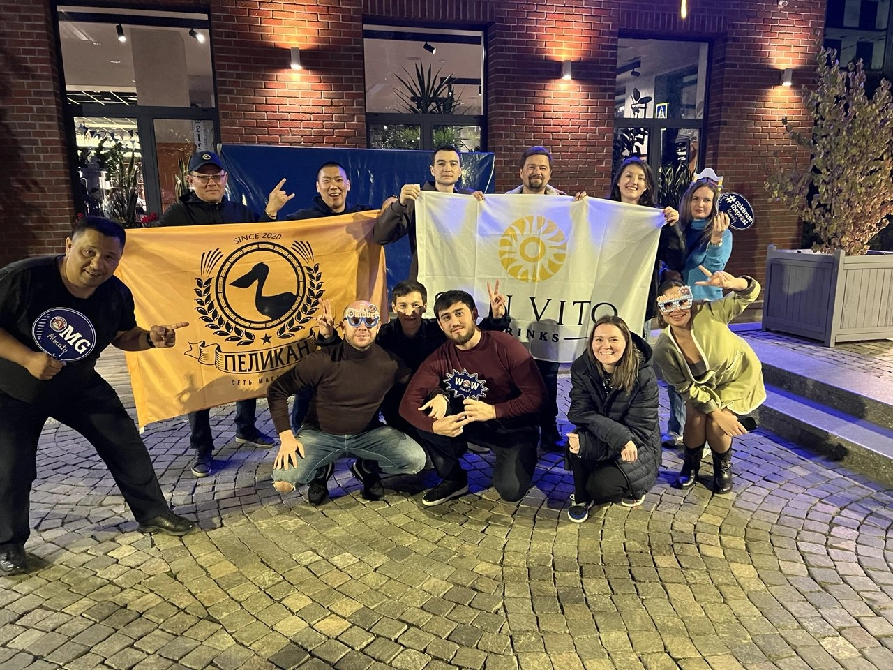 San Vito Drinks at Oktoberfest in Almaty