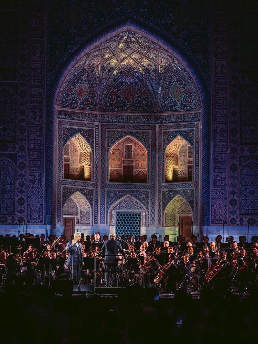 San Vito Drinks at Andrea Bocelli's Concert in Samarkand: A Harmony of Wine and Music