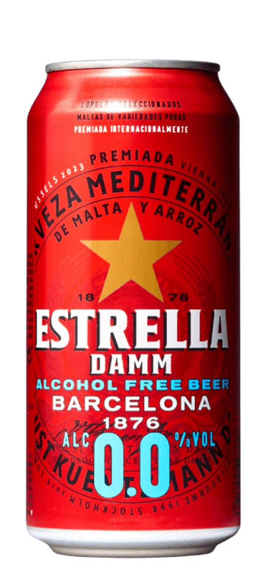 Estrella Damm 0% (ЖБ)