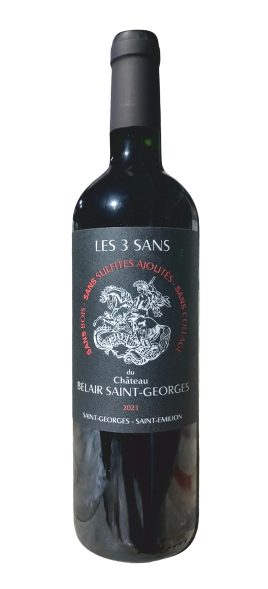 LES 3 SANS DU CHATEAU BELAIR SAINT GEORGES 2023